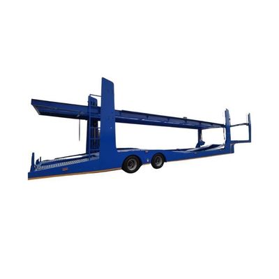 6-8-10-12 Cars Hydraulic Lift Double Deck Car Carrier Hauler Transport Semi Truck Trailer