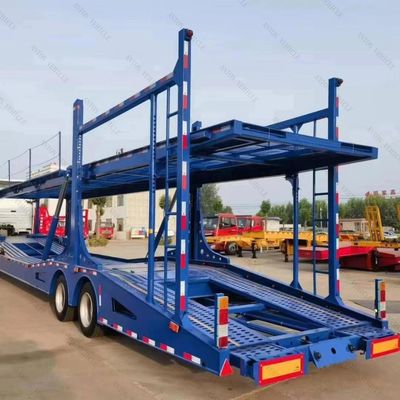 2 Axle Air Suspension Car Transport Semi Trailer For Transporting 5, 7, 8 Cars