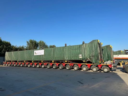 100-250 Tons Capacity Hydraulic Modular Trailer Self Propelled