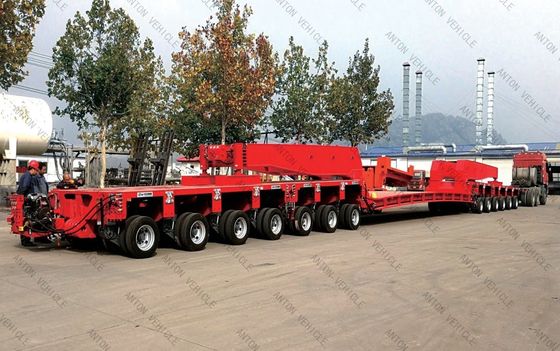 Customization 200 Ton Multi Axle Hydraulic Trailer For Bridge Transport