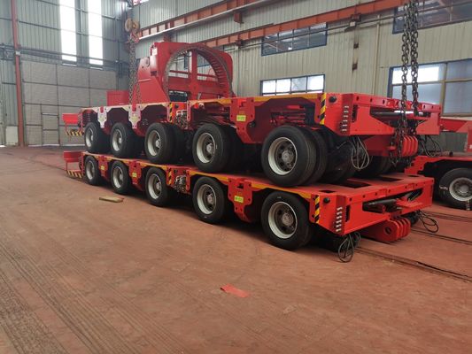 Customized Multi Axle Hydraulic Modular Semi Trailers With Wabco Relay Valve