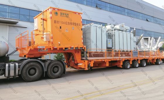400 Ton Modular Hydraulic Trailer Equipped With Wabco Relay Valve Easy Operation