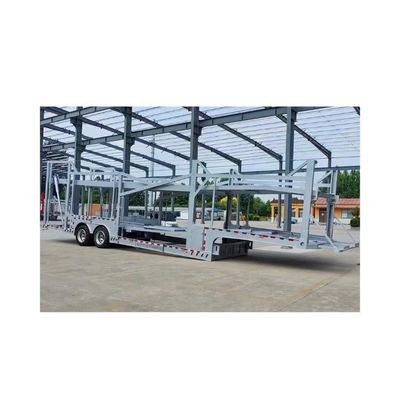 6-8-10-12 Cars Hydraulic Lift Double Deck Car Carrier Hauler Transport Semi Truck Trailer