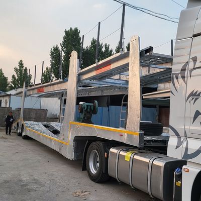 5/6/7/8 Car Semi Trailer Transport Customization With Security Initiative Protection Device