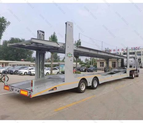 Adjustable Dual Layer Car Carrier Trailer 6-8 Car Transporter