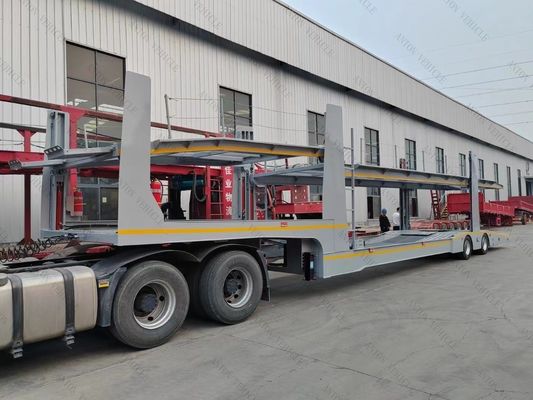 Adjustable Dual Layer Car Carrier Trailer 6-8 Car Transporter
