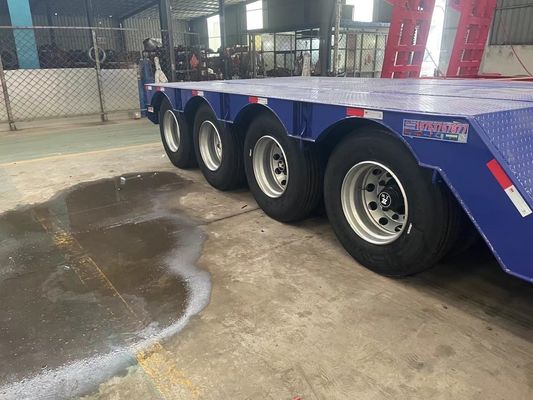 Gooseneck Lowbed Trailer Customization For Oversized Load Transportation Services