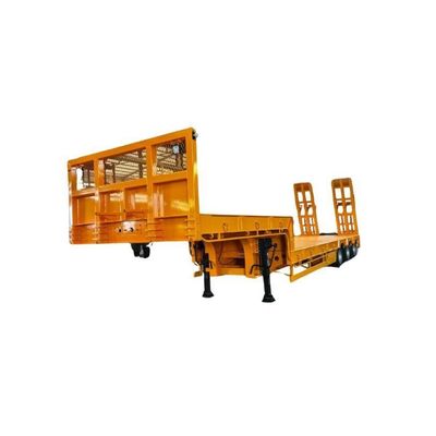 2/3/4 Axles Detachable Gooseneck Lowboy Trailer With 150/120/100 Ton Capacity