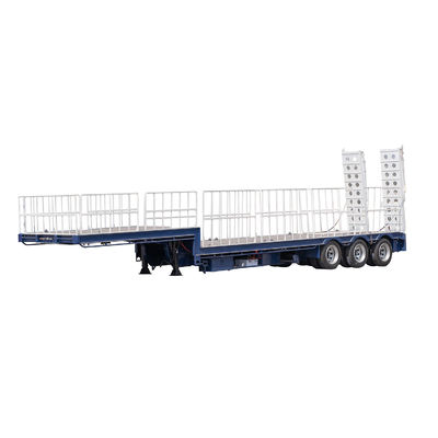 Jost E100 3 Axle Lowbed Trailer Lowboy Semi Trailer 70t Load Capacity