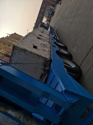 60-100T Heavy Duty Lowbed Trailer With Multi Axle Hydraulic 12 Tires