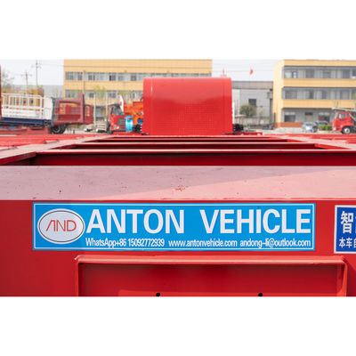 60-100T Heavy Duty Lowbed Trailer With Multi Axle Hydraulic 12 Tires