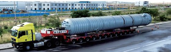 Nicholas Series Multi Axle Modular Trailer Automatic Steering For Heavy Transport