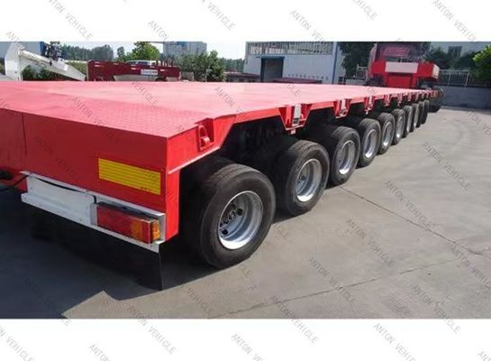 500 Tons Load Capacity Hydraulic Axis Trailer For Turbines Transportation In Tech