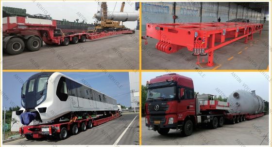 Customized Axle Self Propelled Modular Transporter With Hydraulic Swing Axles