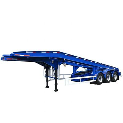 Tri-Axle 6-10 Car Trailer with 25T Max Payload and JOST #50 Kingpin for Heavy Duty Auto Transport